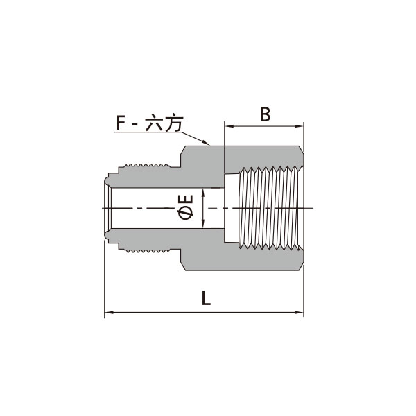 MVCR轉FNPT本體(ti) 