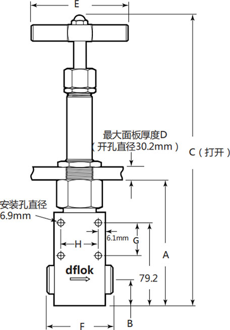 BS2係列高溫波紋管閥二