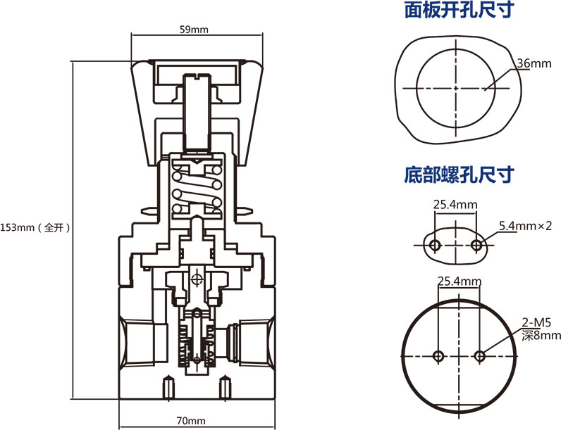 APR4係列大流量活塞減壓閥外形尺寸
