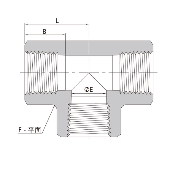 NPT內螺紋三通