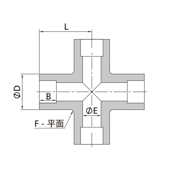 Tube管插焊四通