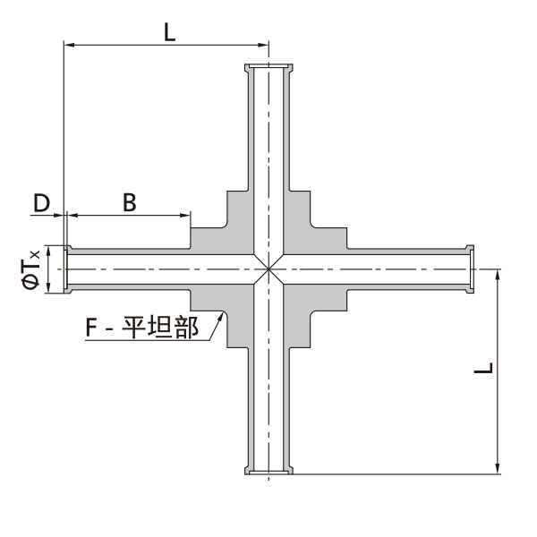 四通接頭